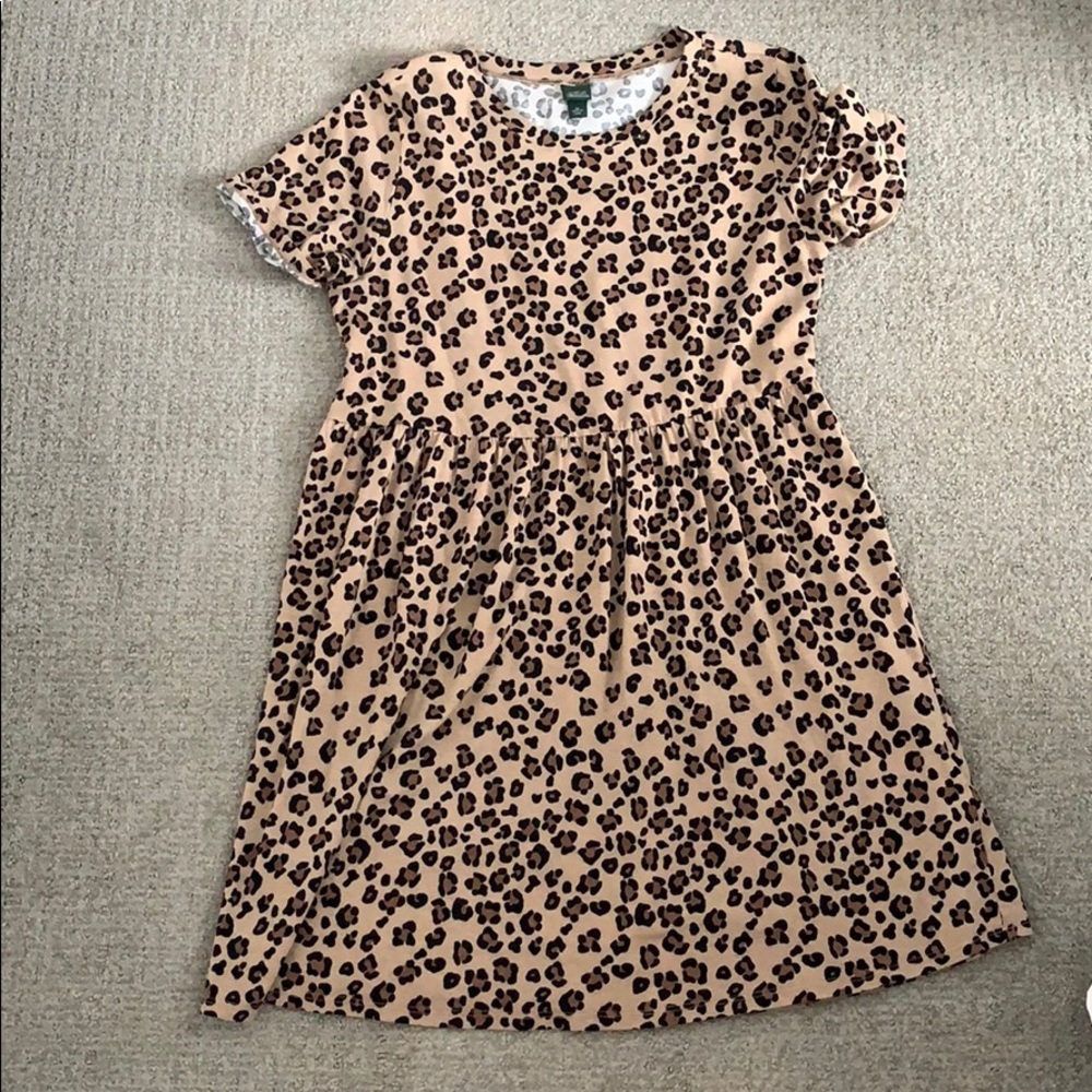 Leopard mini dress